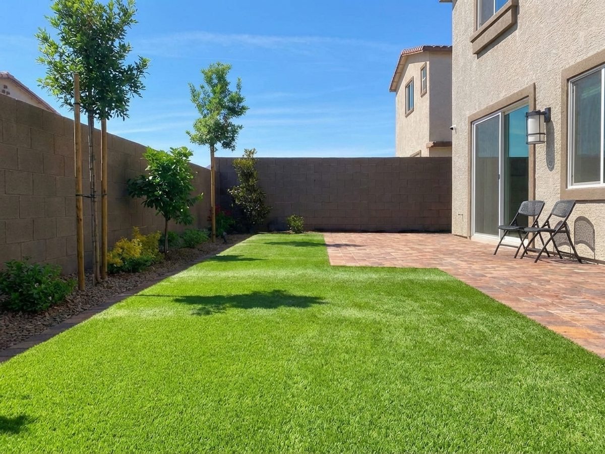 Xeriscaping and synthetic turf installation in Summerlin NV